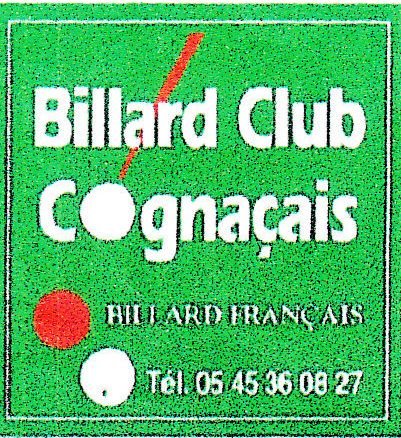 BILLARD CLUB COGNACAIS