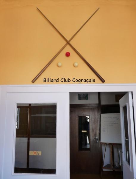 Entrée de la salle de billard